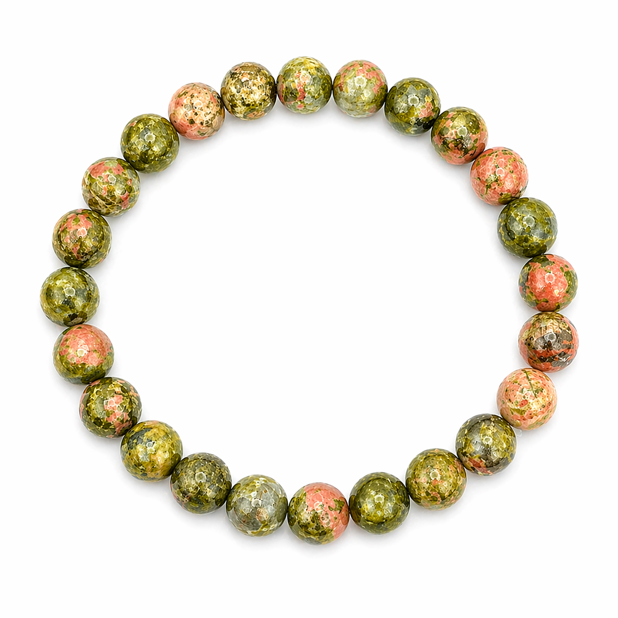 Emotional Healing & Balance Bracelet (Unakite)