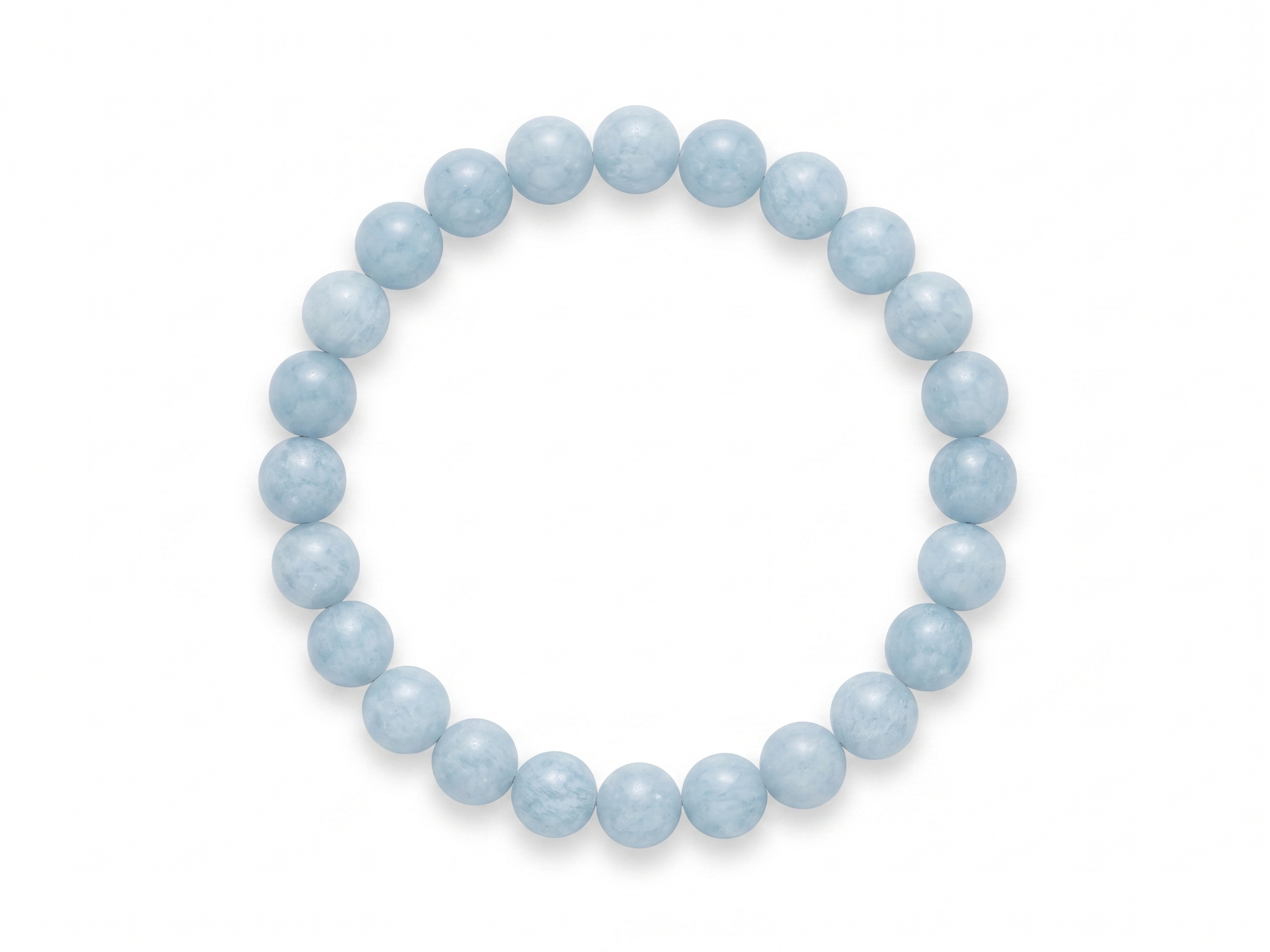 Calmness, Peace & Emotional Balance Bracelet (Angelite)