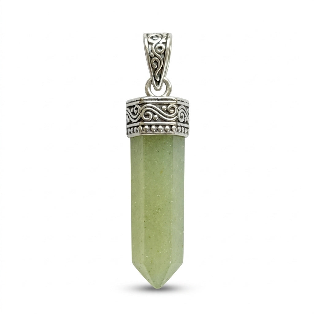 Luck & Opportunity Pendant (Green Aventurine)