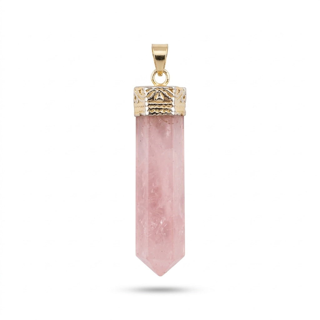 Love & Emotional Harmony Pendant (Rose Quartz)