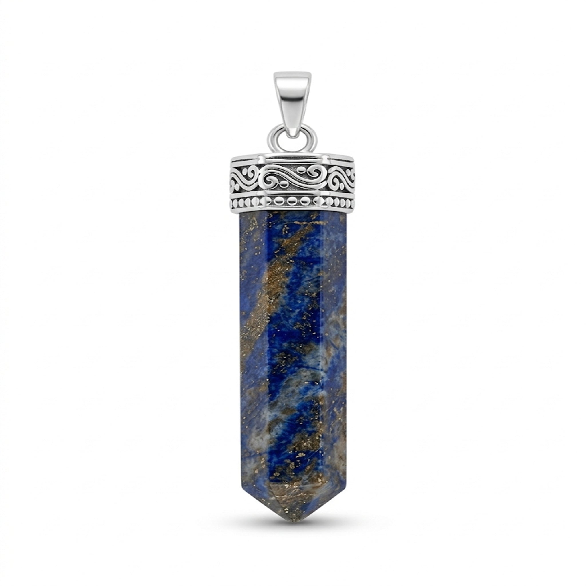 Confidence & Communication Pendant (Lapis Lazuli)