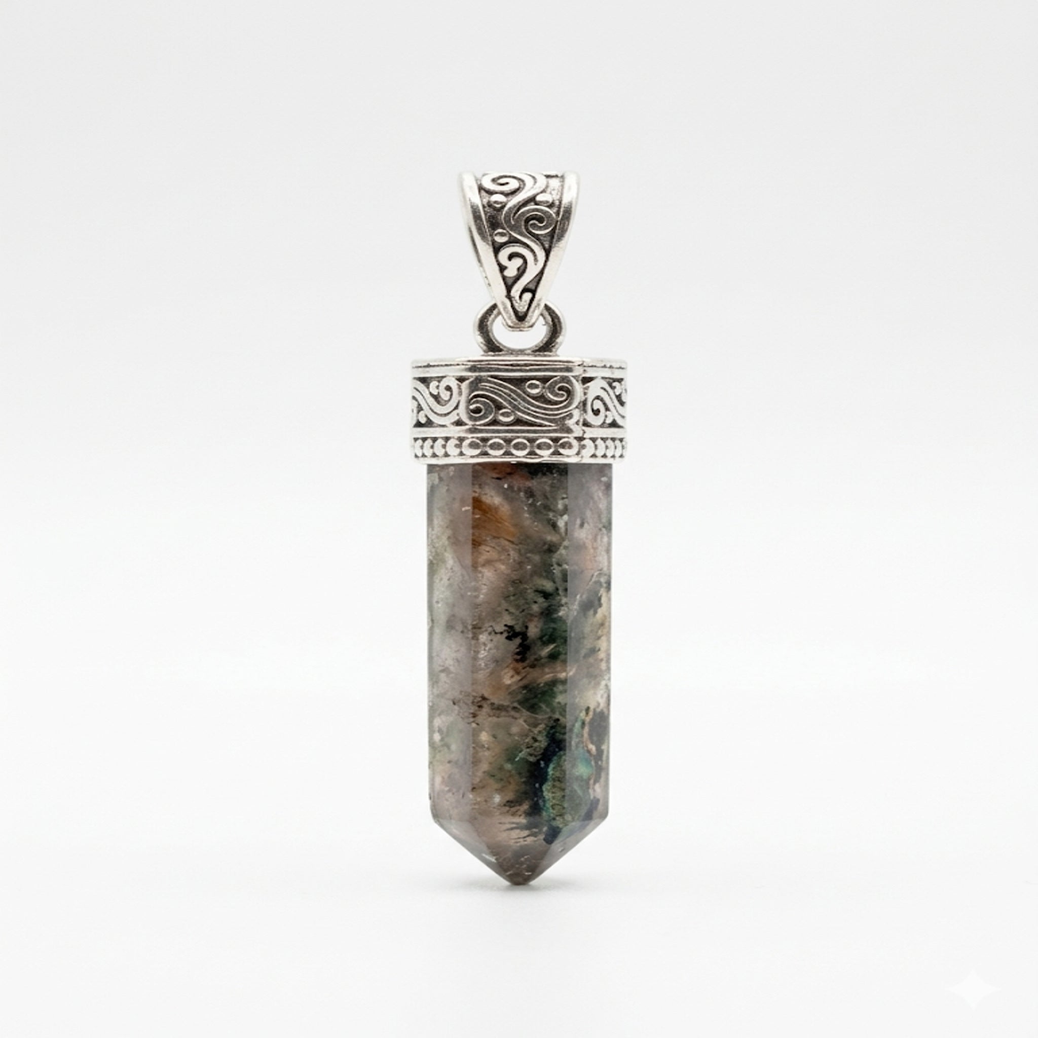 Concentration & Positive Energy Pendant (Multi Fluorite)