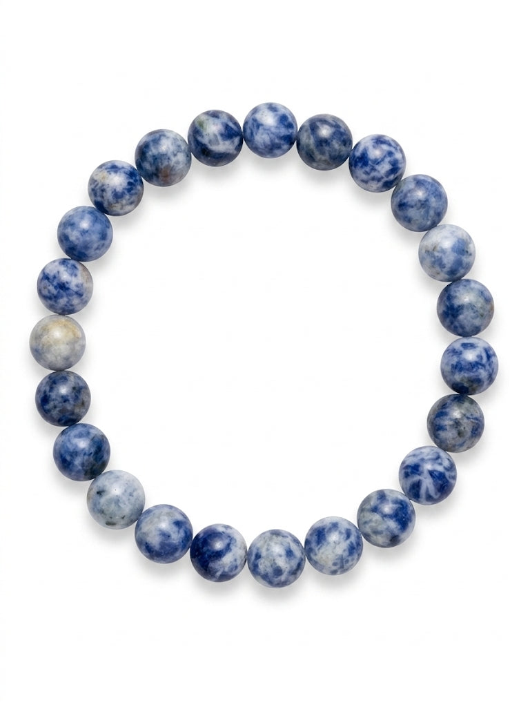 Mental Clarity, Calmness & Better Focus Bracelet (Sodalite)